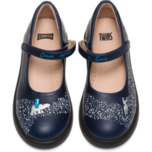 Camper Twins- Ballerine Bambina Blu