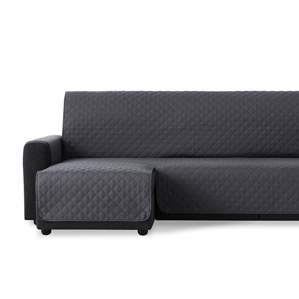 Cubre Sofá Acolchado para Chaise Longue MAU Gris brazo izquierdo Nordic-Home