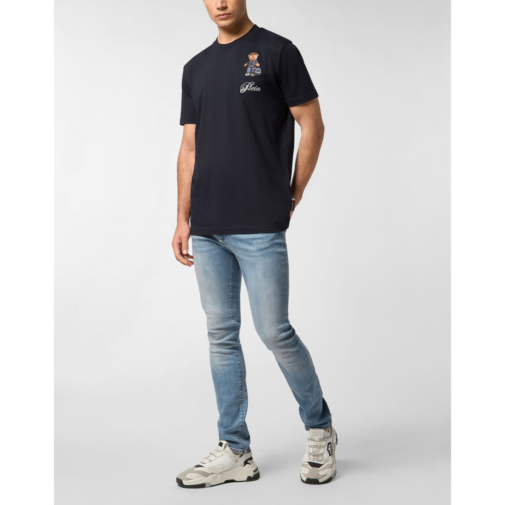PHILIPP PLEIN T-Shirt Round Neck Ss TEDDY