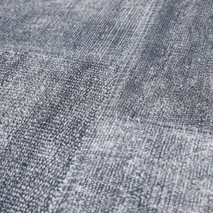 Tapis salon et chambre tissé motif faux uni NEDO