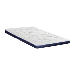 Surmatelas Dolce Vita Air Fresh, Mousse à Cellules Ouvertes & Mémoire de Forme, Aération Optimale