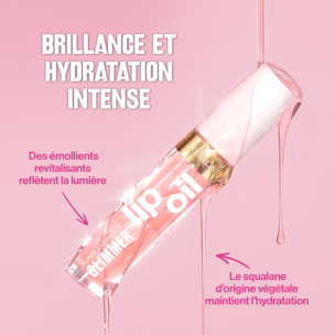 Glimmer Lip Oil - Huile à Lèvres Hydratante Brillance Intense 3,8ml