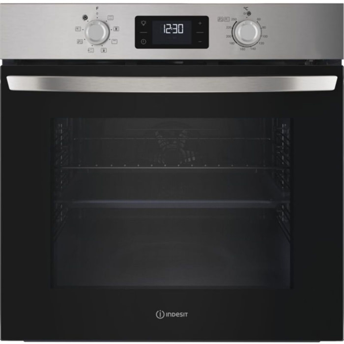 Four encastrable INDESIT IO275PX - Pyrolyse - Hydrolyse - Chaleur tournante - Porte froide