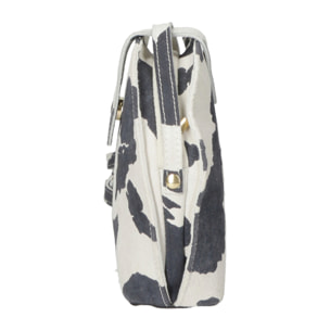 Borsa a tracolla da donna In Vera pelle Made in Italy 20x19x7 cm