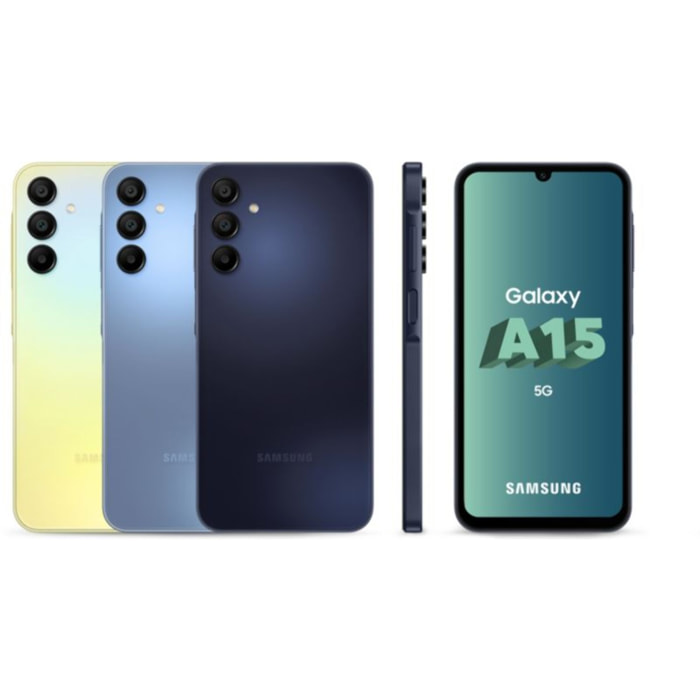 Smartphone SAMSUNG Galaxy A15 Bleu nuit 128Go 5G