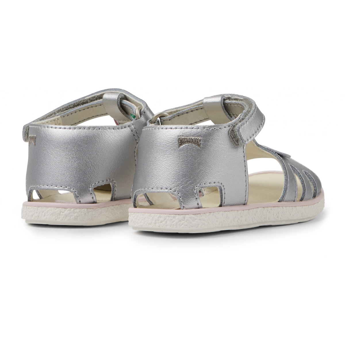 Sandalias - CAMPER Miko - Plateado - Cuero liso