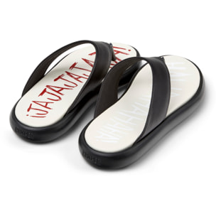 Sandali - CAMPER Pelotas Flota Sandal Twins - Nero - Pelle liscia