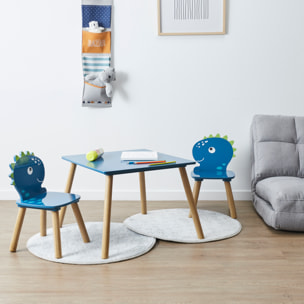 TABLE ET 2 CHAISES DINO