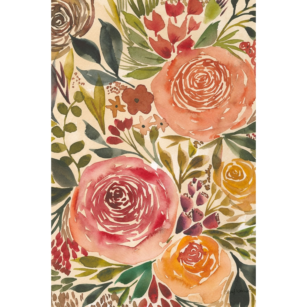 Tableau roses merveilleuses Tableau plexiglas