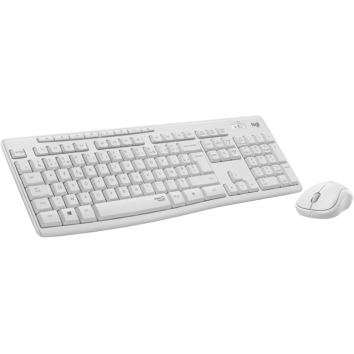 Pack LOGITECH MK295 Silent Wireless Combo White