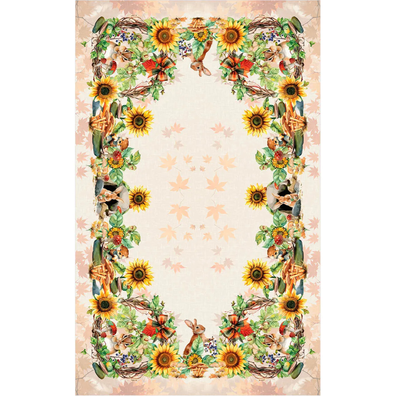 Tovaglia pasquale lavabile 100% cotone GIRASOLI