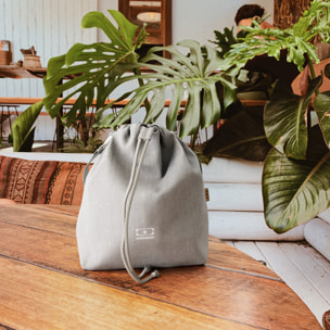 Sac repas isotherme Fresh 5,7L Gris