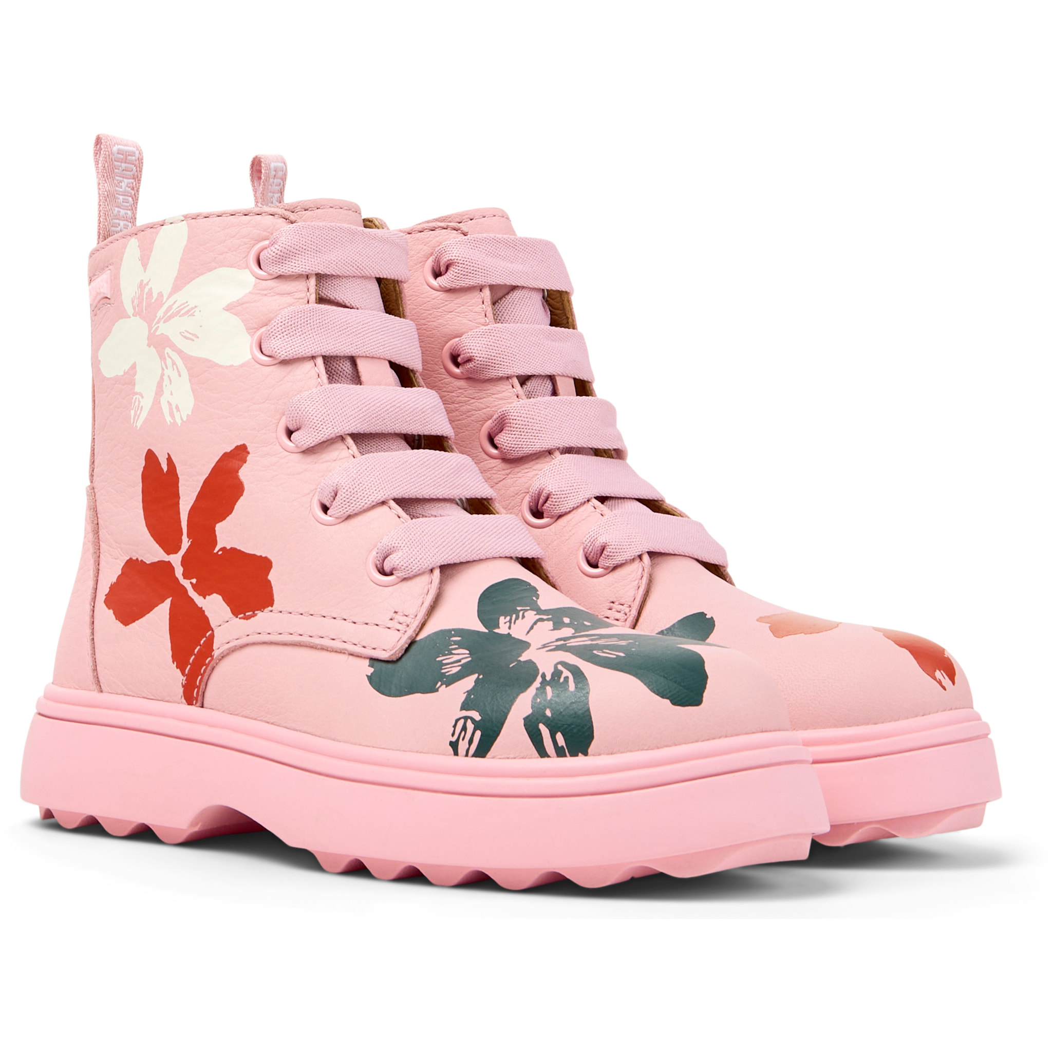 Stivaletti - CAMPER Norte Twins - Rosa - Pelle liscia