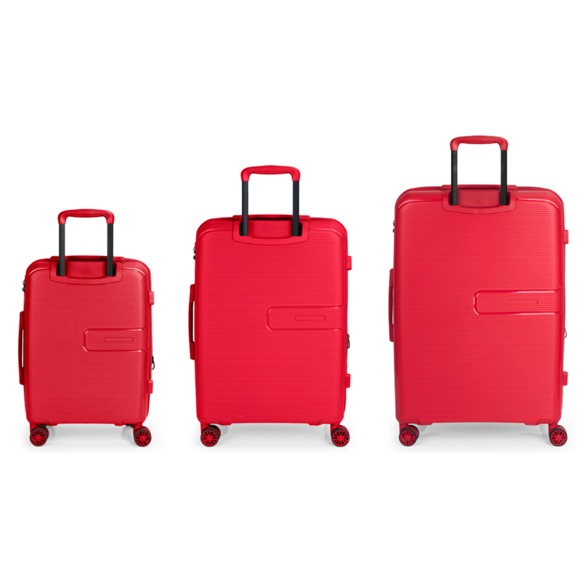 Juego de 3 maletas (cabina, mediana y grande) STEADY