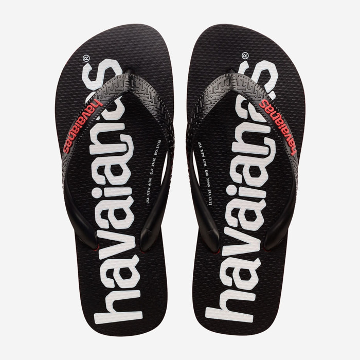 Infradito Havaianas Havaianas Top Logomania 2 Ruby Red Nero