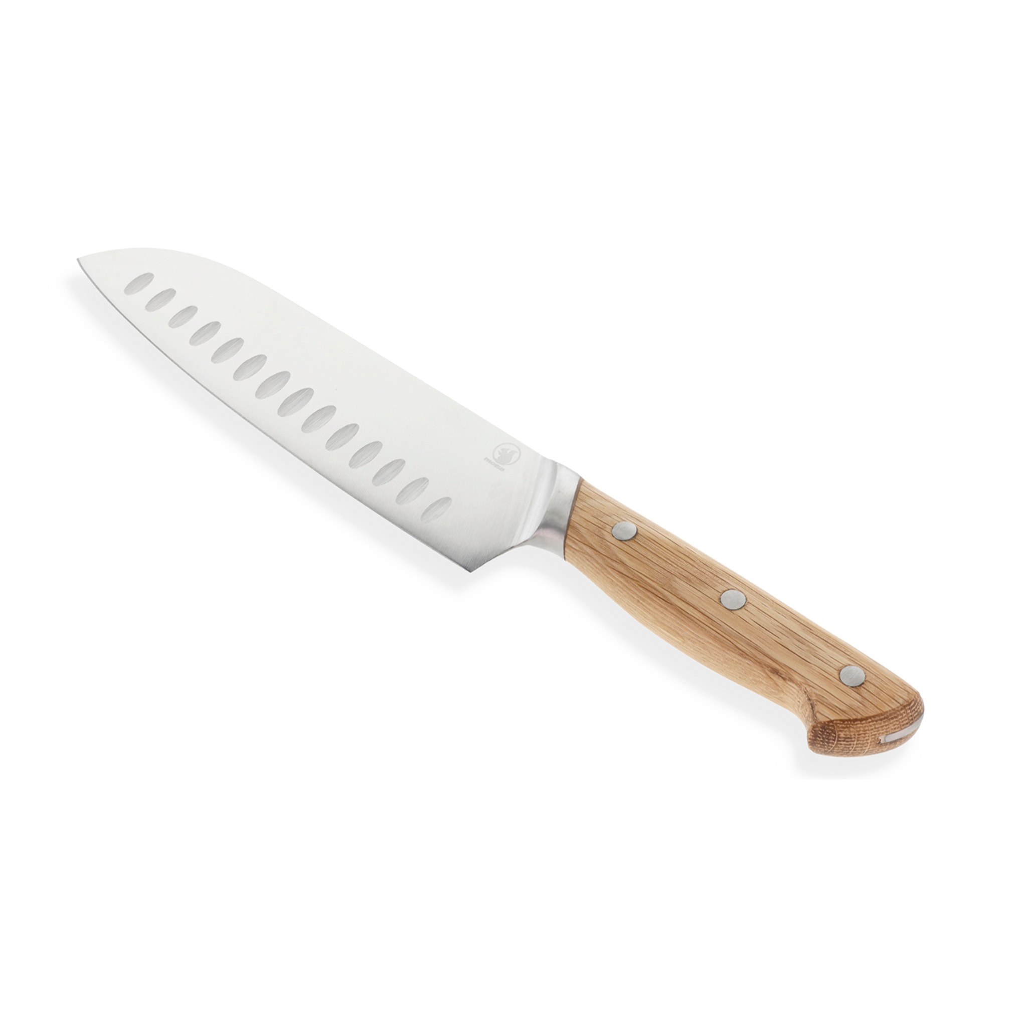 Couteau Santoku Foresta en Chêne/Acier inoxydable