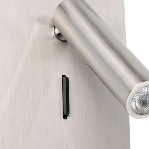 SUAU Lampe encastrable nickel mat