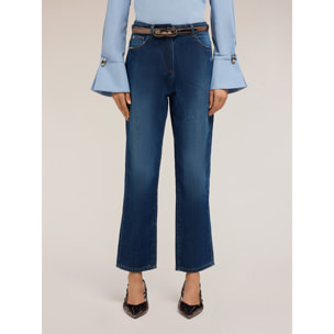 Motivi - Jeans MUM fit Elsa - Blu