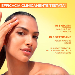 Siero Viso Anti-Macchie SkinActive Vitamina C+ Illuminante Uniformante Antiossidante con Acido Salicilico Niacinamide e Melasyl - Flacone da 30ml