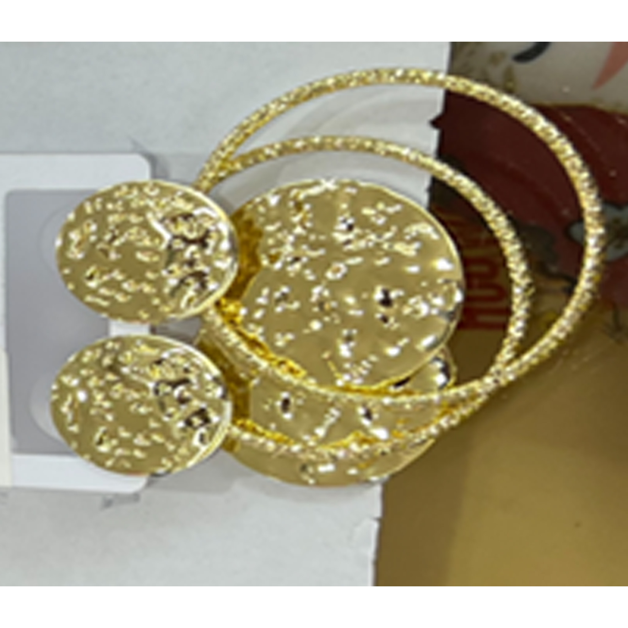 Pendientes Bephan acabado oro amarillo 18k