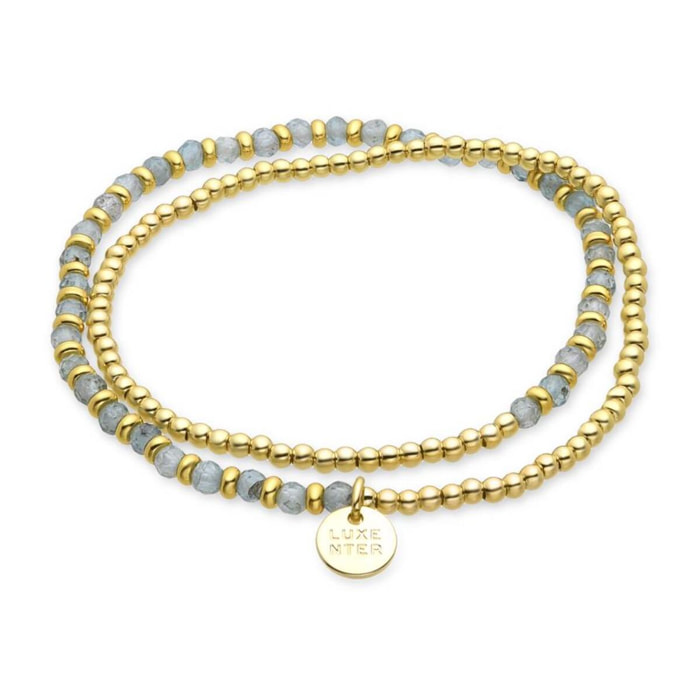 Pulsera Lux by Lux acabado oro 18k