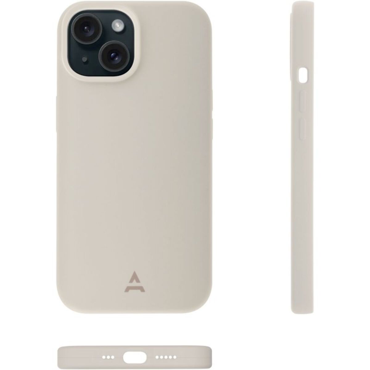 Coque ADEQWAT iPhone 15 Beige