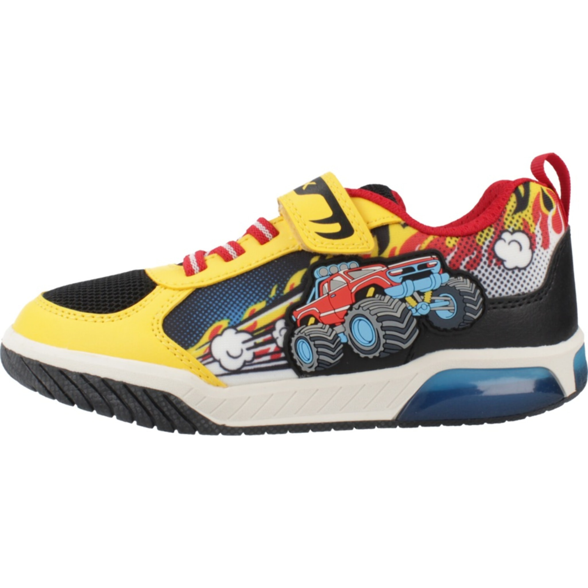 Zapatillas Niño de la marca GEOX  modelo J INEK BOY AMARILLO