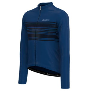 Mac - Maillot Manches Longues Homme - Bleu - Homme