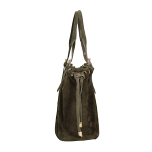 Borsa a mano da donna Made in Italy - Modello Celeste Plus - 100% pelle - 20.0 x 28.5 x 41.0 cm