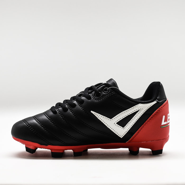 Scarpa DOKO calcio nero rosso