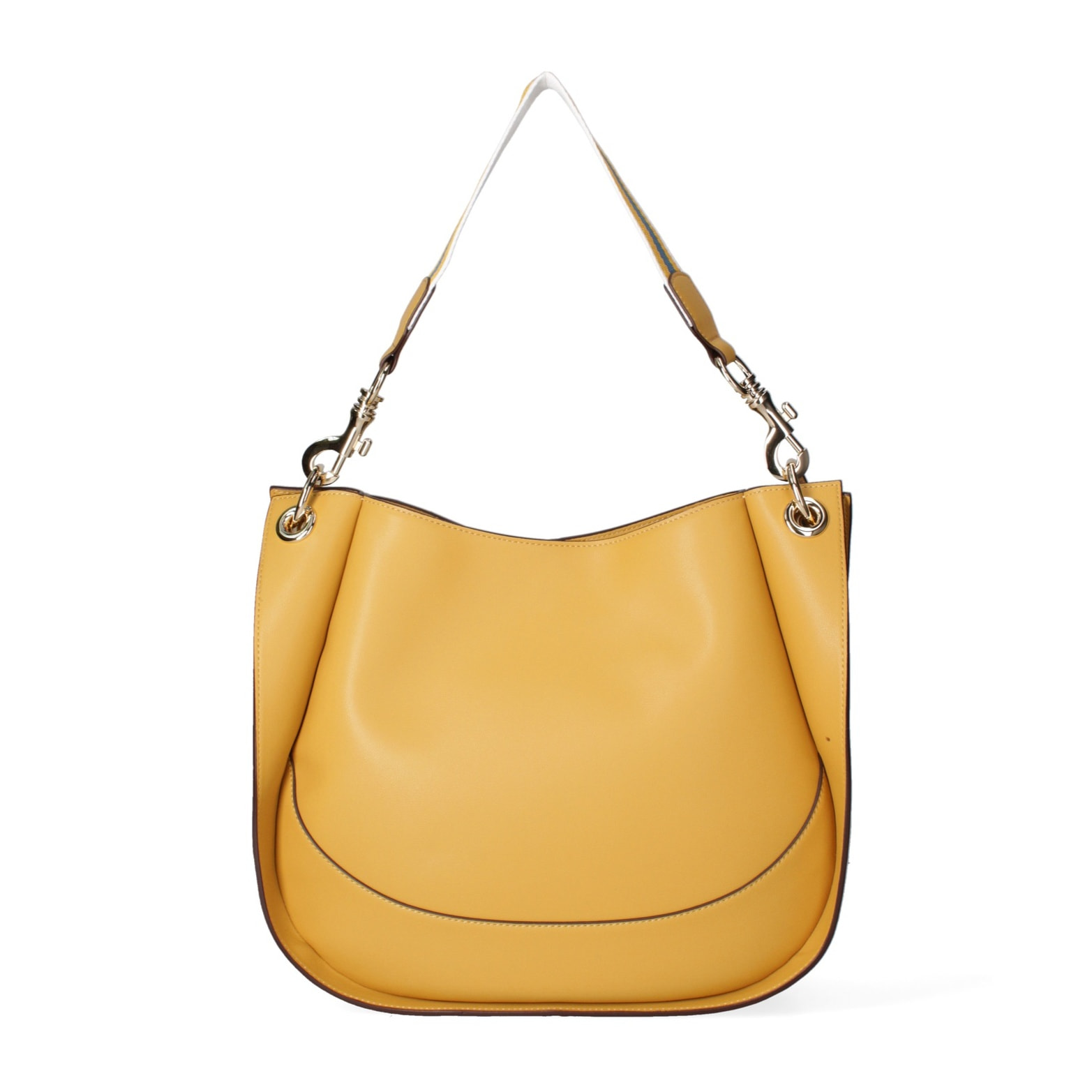 Borsa a spalla da donna - Modello False - 100% pelle riciclata - 30.0 x 26.0 x 10.0 cm
