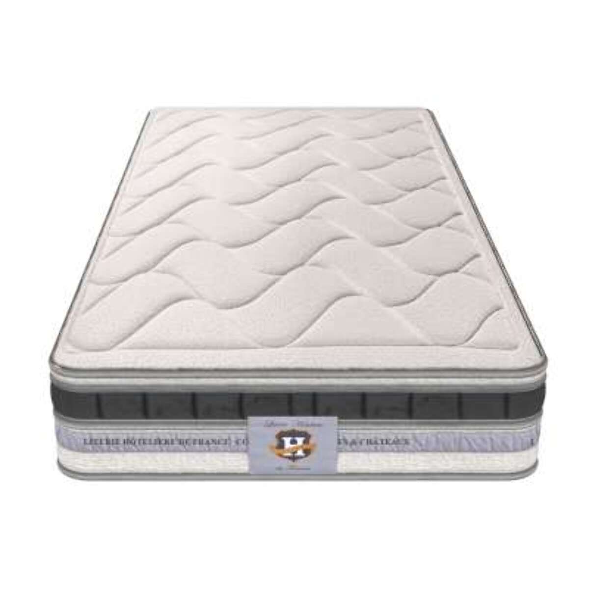 ENSEMBLE Cheverny - Matelas 1 Place + 1 Sommier