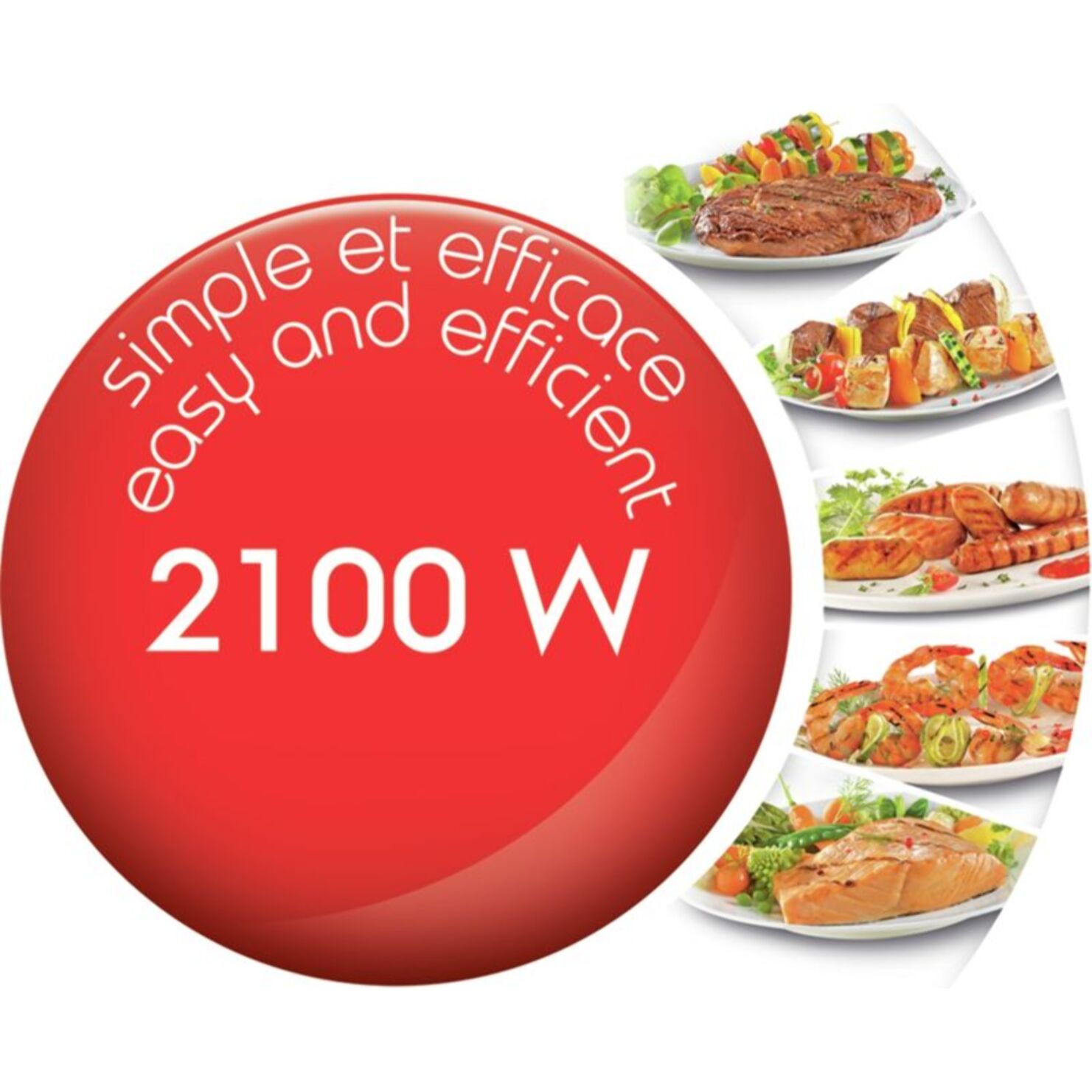 Barbecue électrique MOULINEX Accessimo Blue Salt Table BG134812