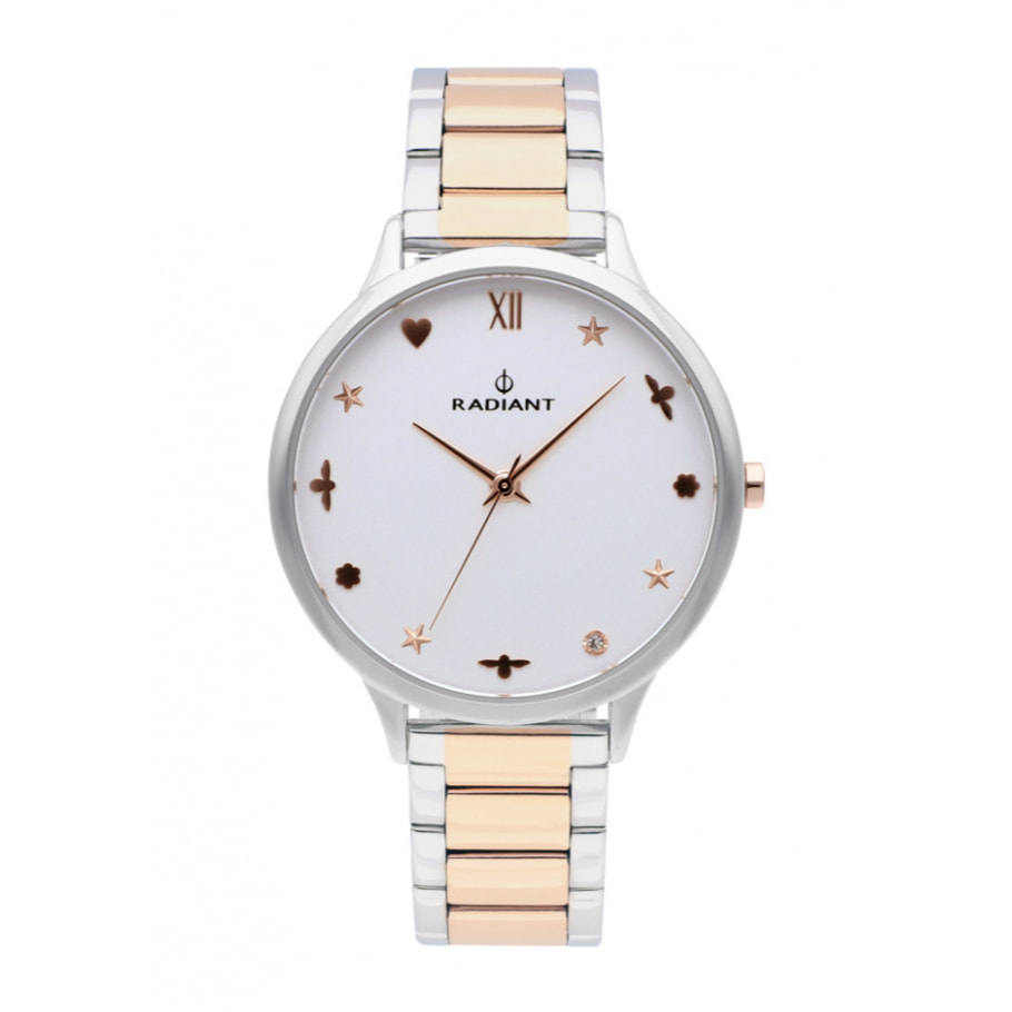 Reloj Radiant RA489202 Mujer Analogico Cuarzo con Correa de Acero