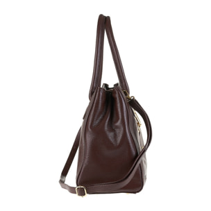 Borsa a mano da donna Made in Italy - Modello Althea Lux - 100% pelle - 34.5 x 22.0 x 17.0 cm