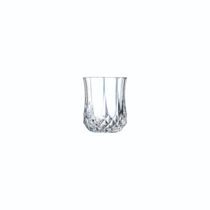 6 vasos de chupito  4,5cl Longchamp - Cristal d'Arques