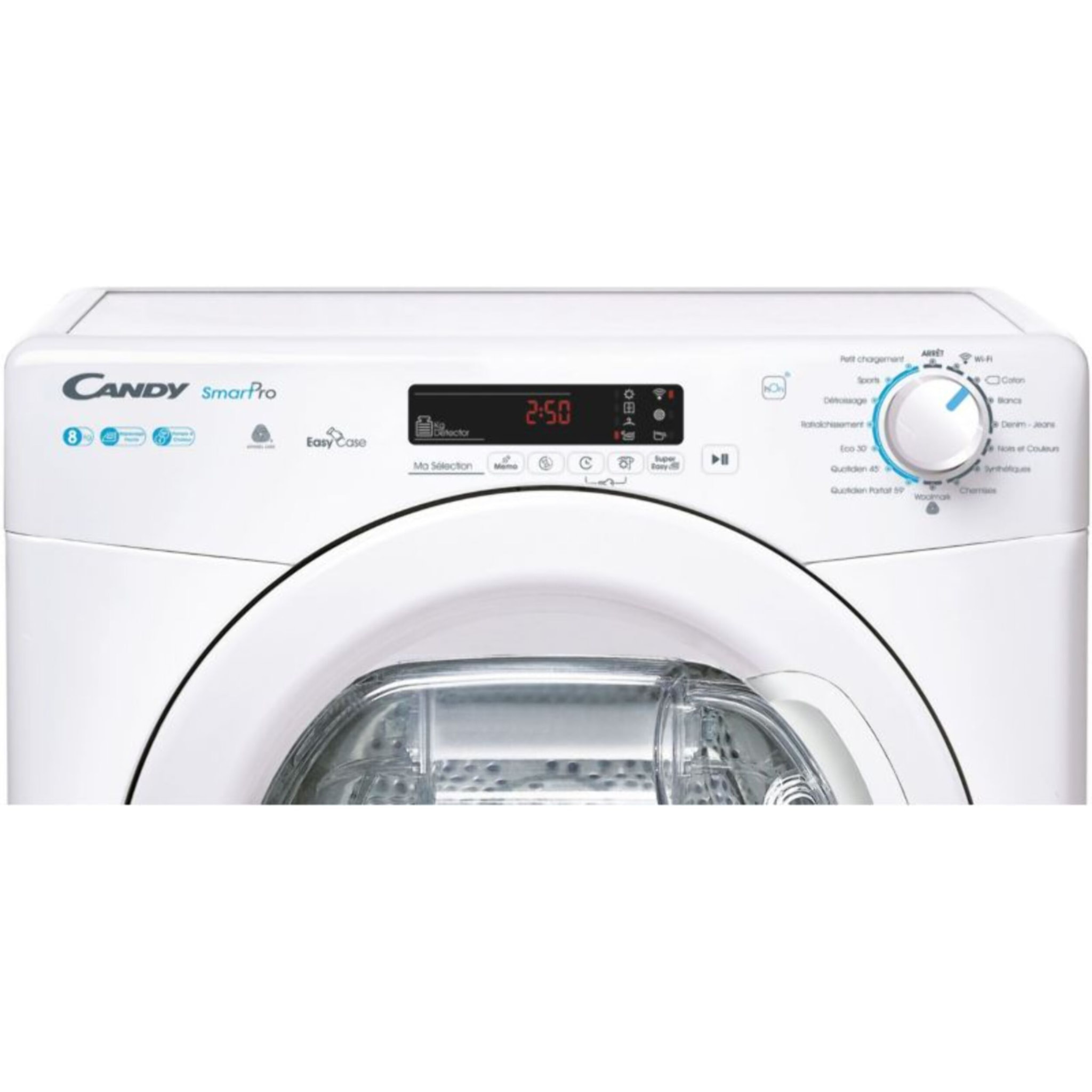 Sèche linge pompe à chaleur CANDY CSOE H8A2DE-47