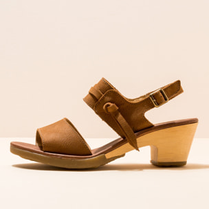 Sandalias con tacón N5494 PLEASANT WOOD / SYLVAN SANDALIA color Wood