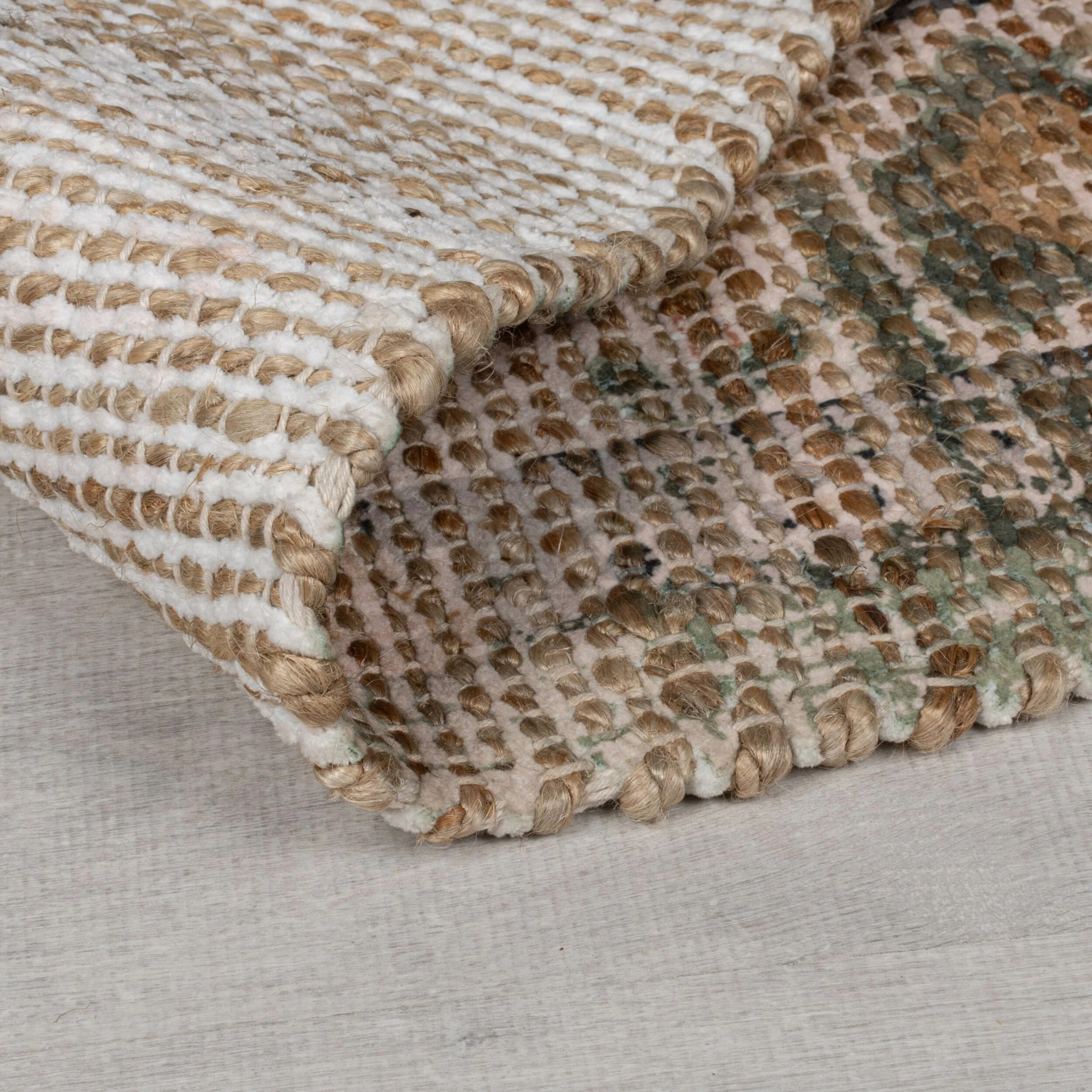 Tapis en jute de couloir SELENA