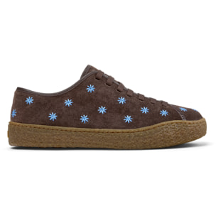 Sneakers - CAMPER Peu Terreno - Marrone - Pelle scamosciata
