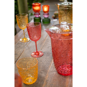 J-Line Pichet Plastque Rouge