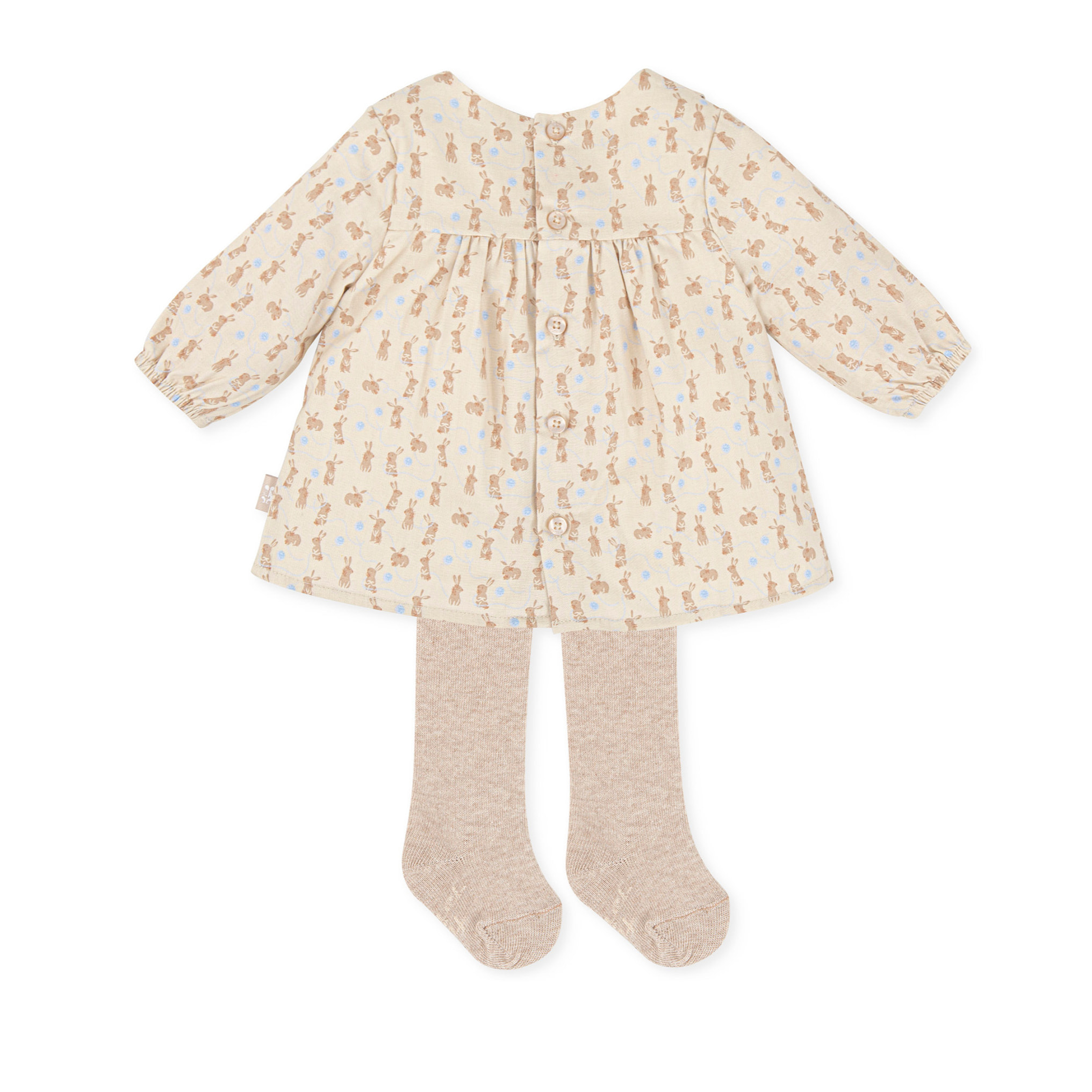 Vestido con leotardos - Arena