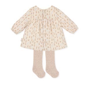 Vestido con leotardos - Arena