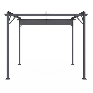 Pergola Marina 3x3m toit rétractable