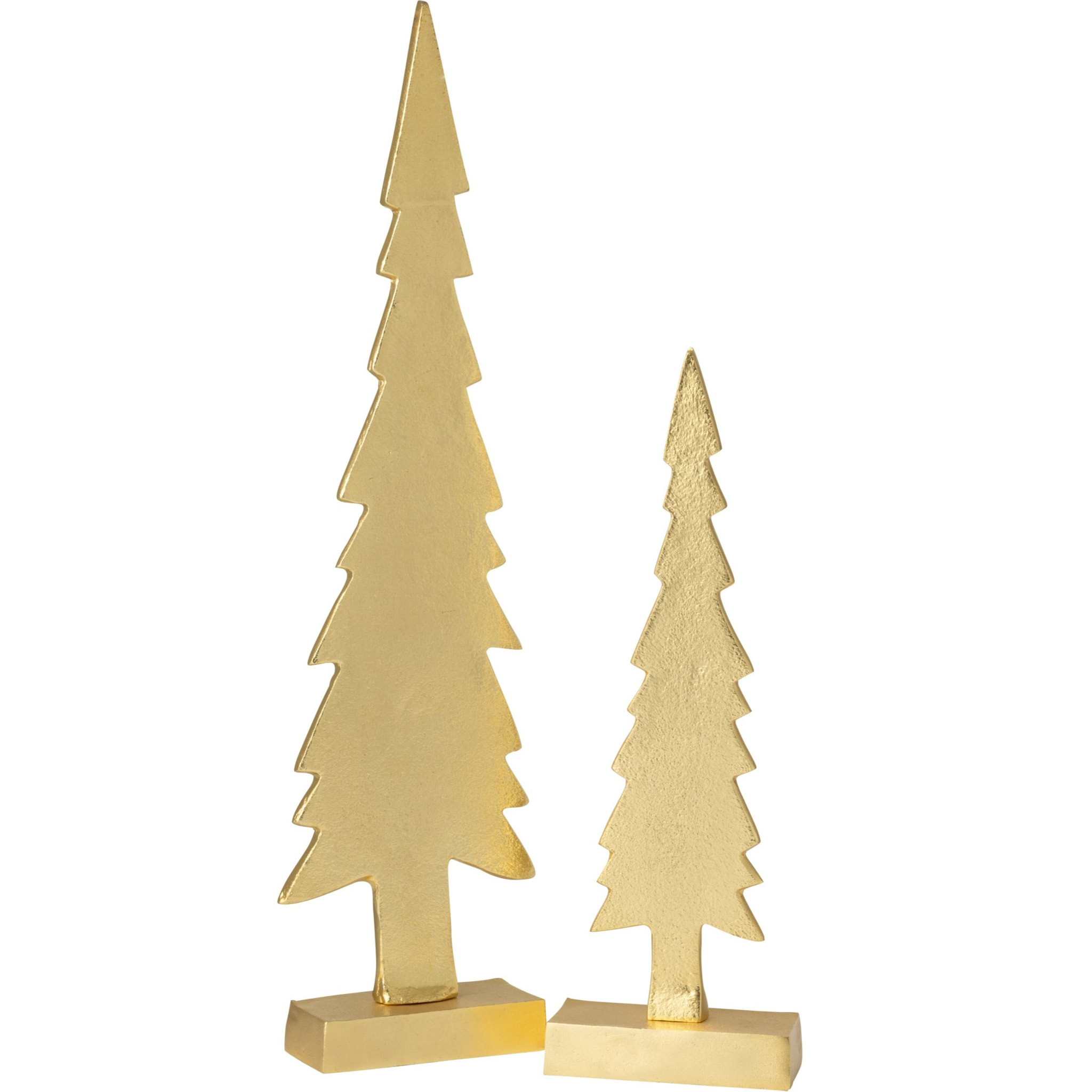 J-Line décoration Arbre de Noël - aluminium - or - large