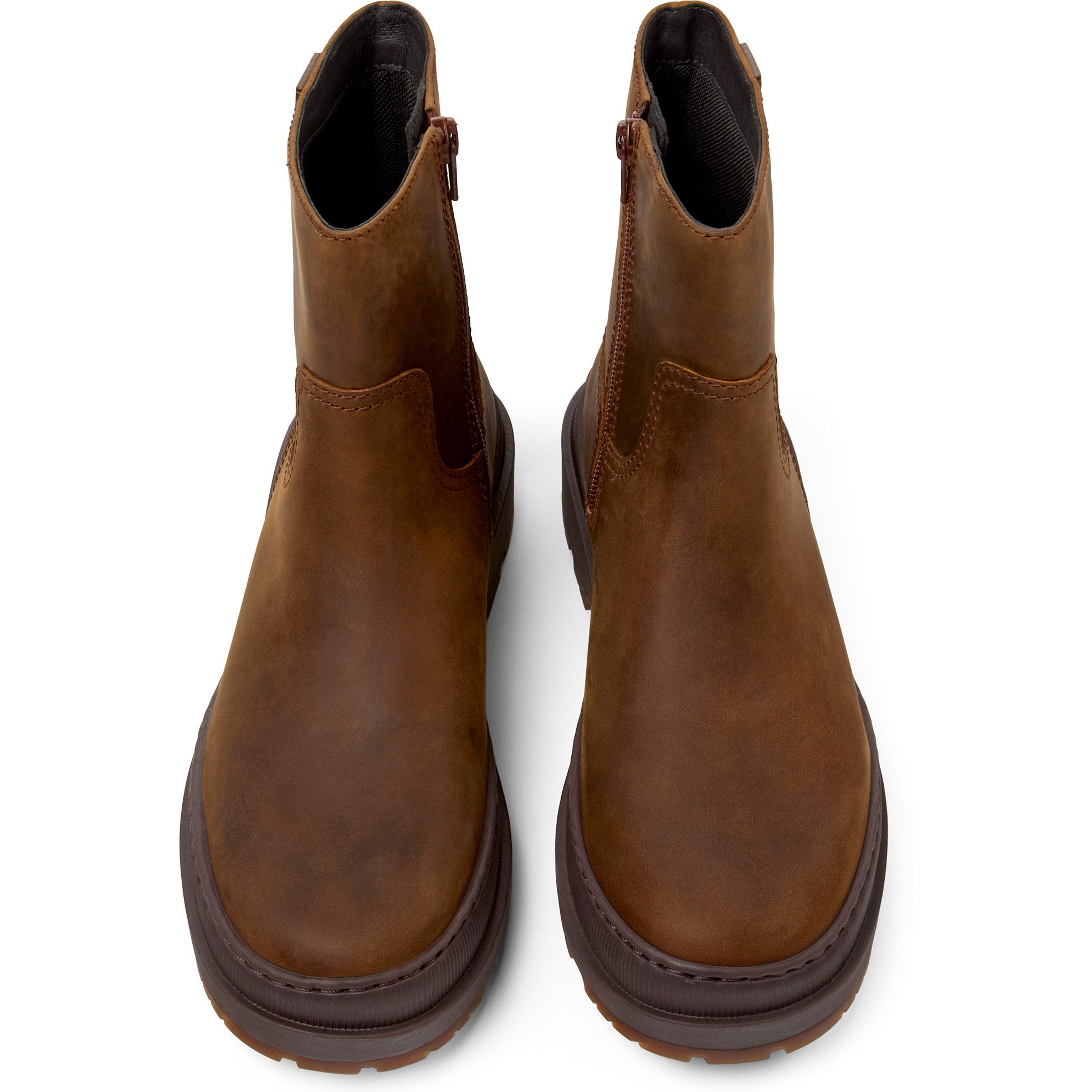 Botines - CAMPER Brutus Trek - Marron - Cuero Nubuck