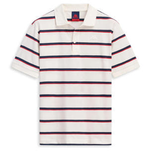 Kappa - Polos Hombre Blanco - Calixto