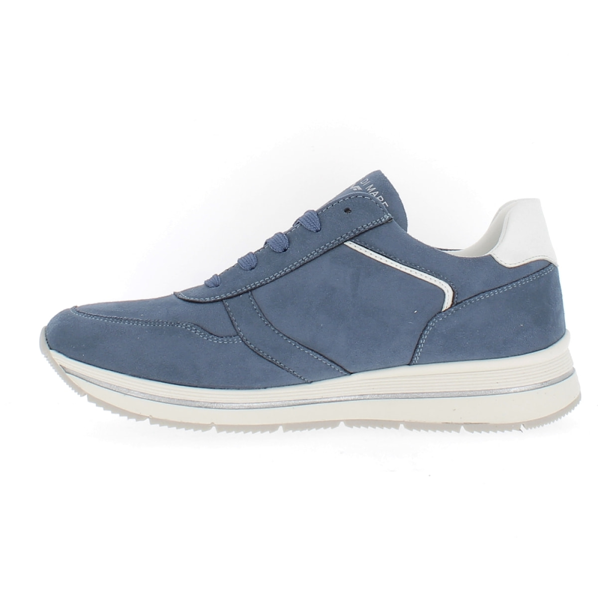 Armata di Mare Scarpe Donna Sneakers Casual con Zip Laterale AMD SS31H07 Blue