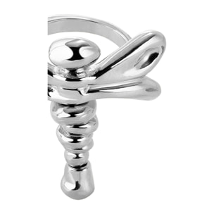 Anillo SER REBELDE PLATEADO 12