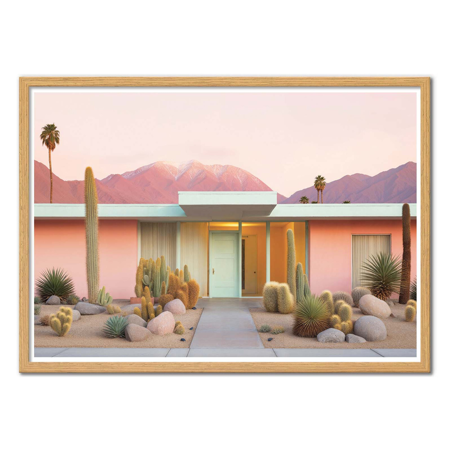 Affiche - Palm Springs Moods - Philippe Hugonnard